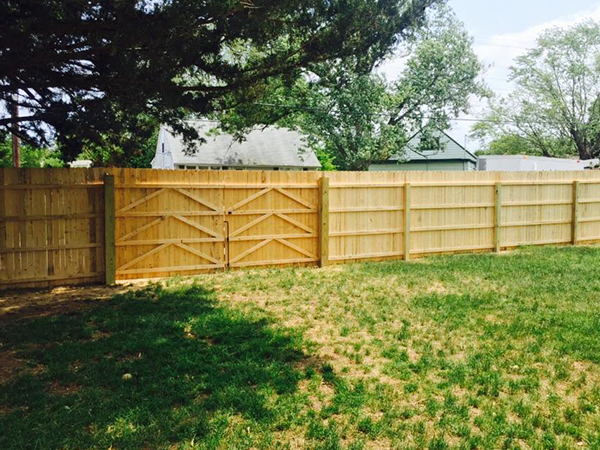 Fenced Yard